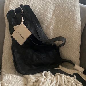 Free People vegan leather cross body-Sling Bag